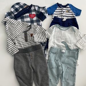 Baby Boy Clothing Haul - 4 Matching Outfits - 3-6 months